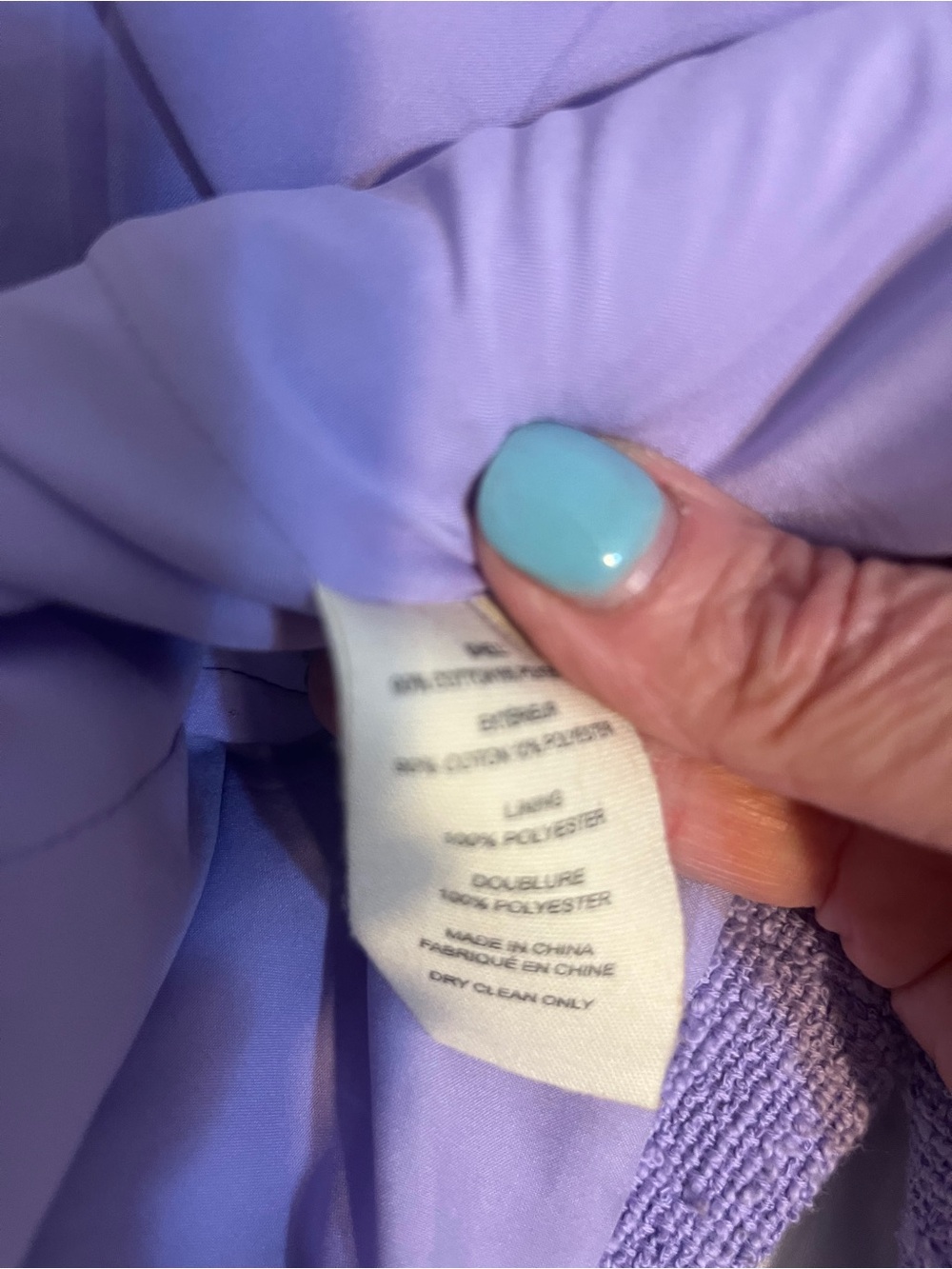 L'AGENCE Brooke
Open-Front Blazer Sz 14 
Wisteria/French Paisley
Purple - Picture 11 of 12